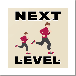 next level new style sport t-shirt Posters and Art
